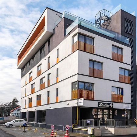 Quibio Apart Terrace Braşov Exteriör bild