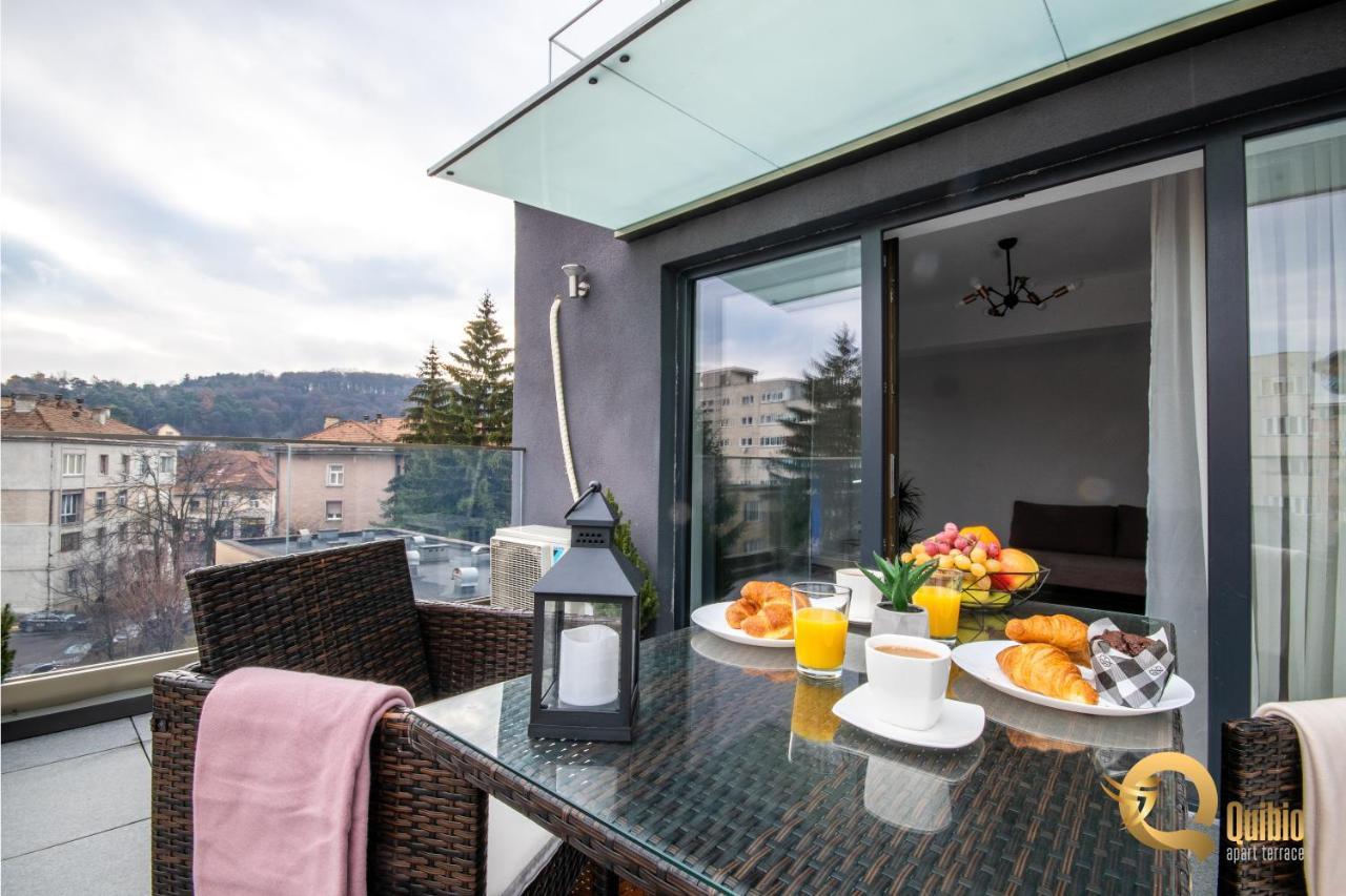 Quibio Apart Terrace Braşov Exteriör bild