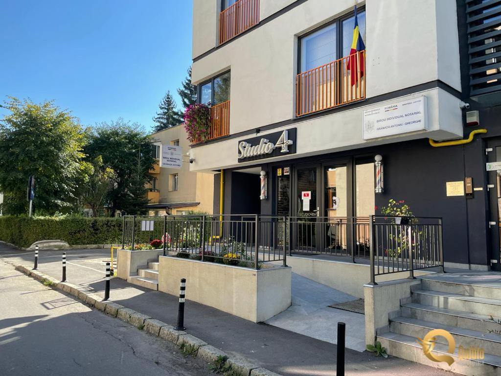 Quibio Apart Terrace Braşov Exteriör bild