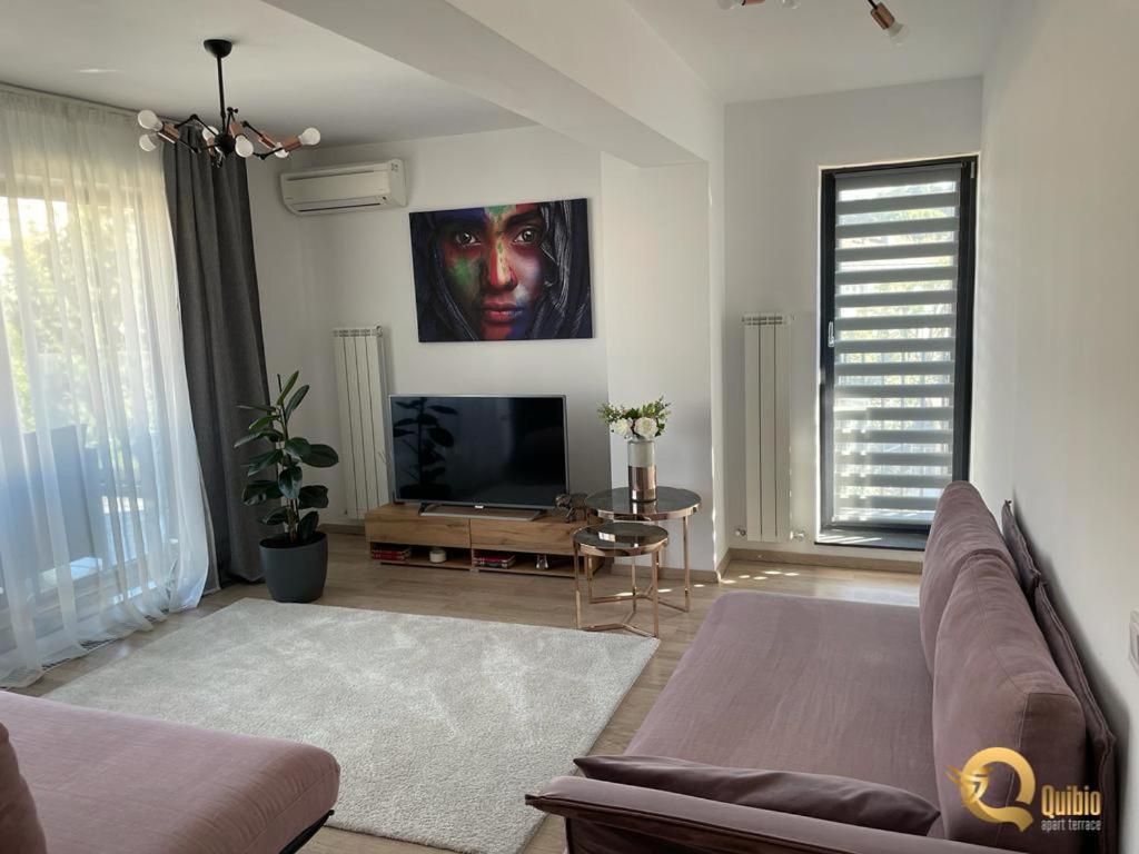 Quibio Apart Terrace Braşov Exteriör bild